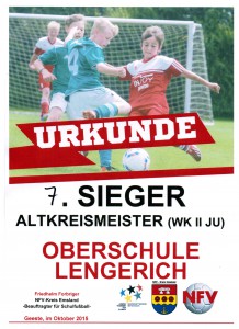 Fußball Turnier 2015