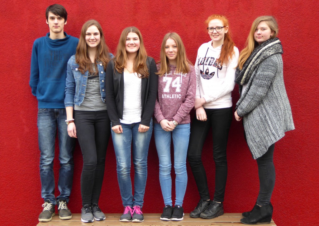 Roman Wulff, Marina Pleus, Ann-Christin Jacobs, Jana Triphaus, Annika Muntel, Jennifer Fransen